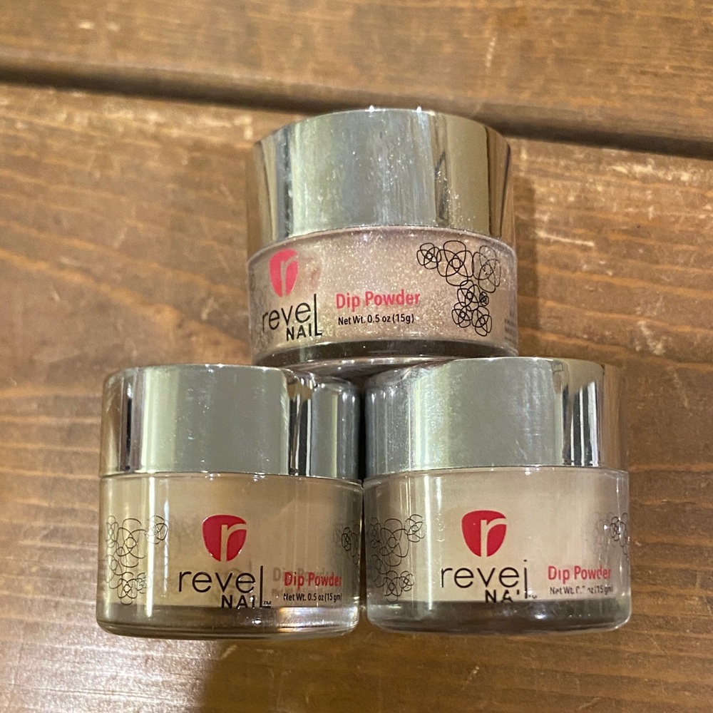 Revel Nail Dip Powders BF Freebie, Meraki and Ensemble